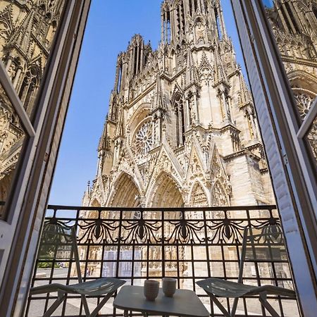 Apartamento Au Pied De La Cathedrale #Vuemagique Reims Exterior foto