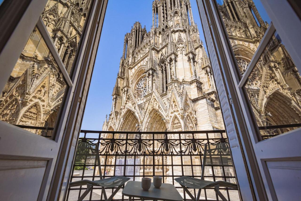 Apartamento Au Pied De La Cathedrale #Vuemagique Reims Exterior foto